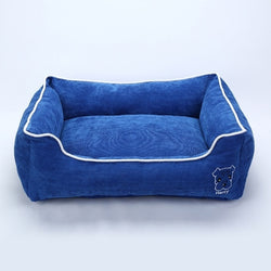 Deluxe Moisture Proof All Season Bed - Blue