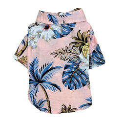 High Quality Buttoned Up Collar Shirts - Palm Tree