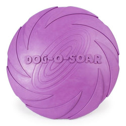High Quality Soft Rubber Frisbee for Dogs - Purple