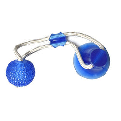 Suction Cup Push Molar Interactive Toy - Blue